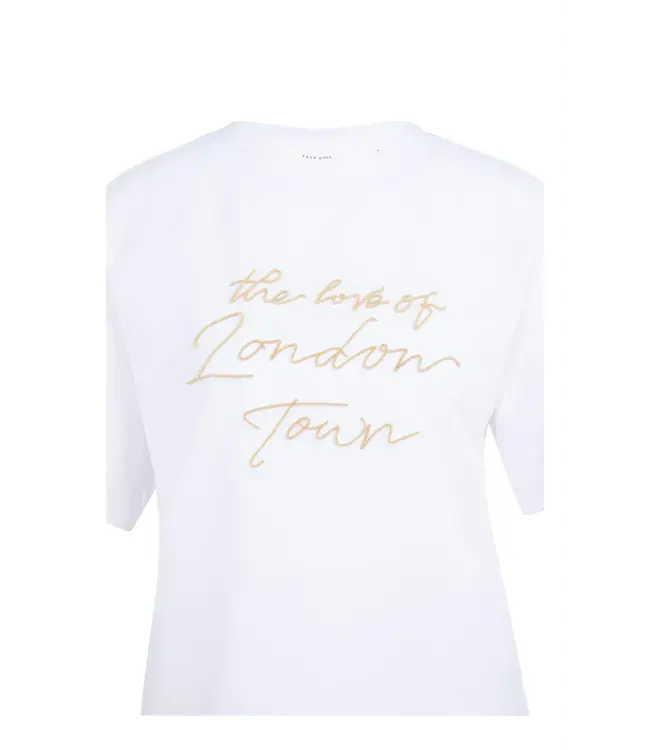 01-719081-602/309151  T-shirt with soft flock print and wide sleeves