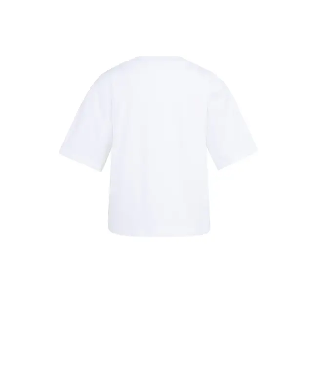 01-719081-602/309151  T-shirt with soft flock print and wide sleeves