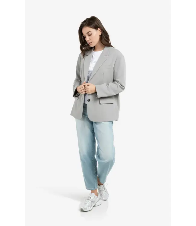 01-719081-602/442031  T-shirt with soft flock print and wide sleeves