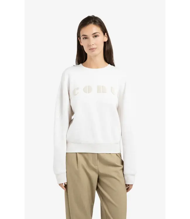 01-109110-602/990441  Soft sweater with chest artwork 'iconic'