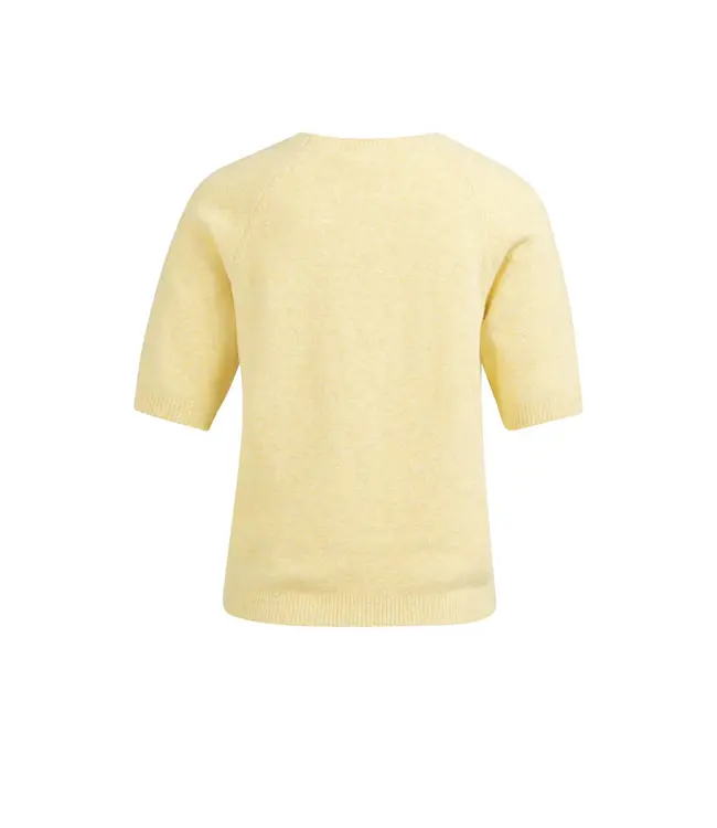 01-000458-602/309152  Soft sweater with short sleeves and round neckline