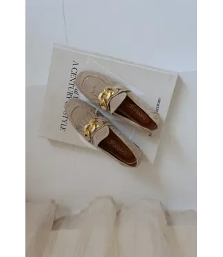 Babouche G-Manon-2  Loafer Beige