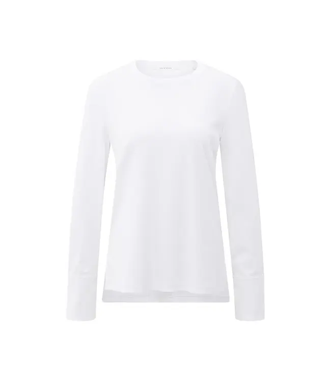 01-709321-602/00000  Jersey top with long sleeves and woven cuffs