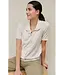 YAYA 01-010145-602/990442  Knitted cardigan with short sleeves and buttons