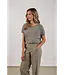 NUKUS NKS01085-Army  Anita Top Lurex