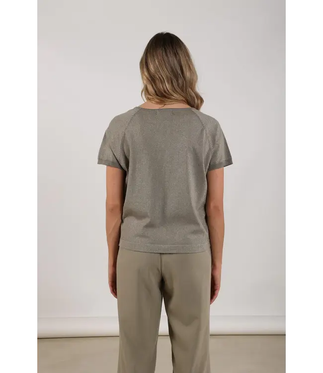 NKS01085-Army  Anita Top Lurex