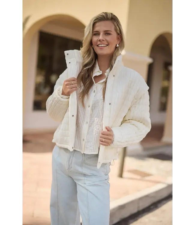 NKS13080-OffWhite  Elly Jacket