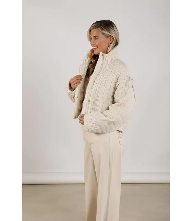 NKS13080-OffWhite  Elly Jacket