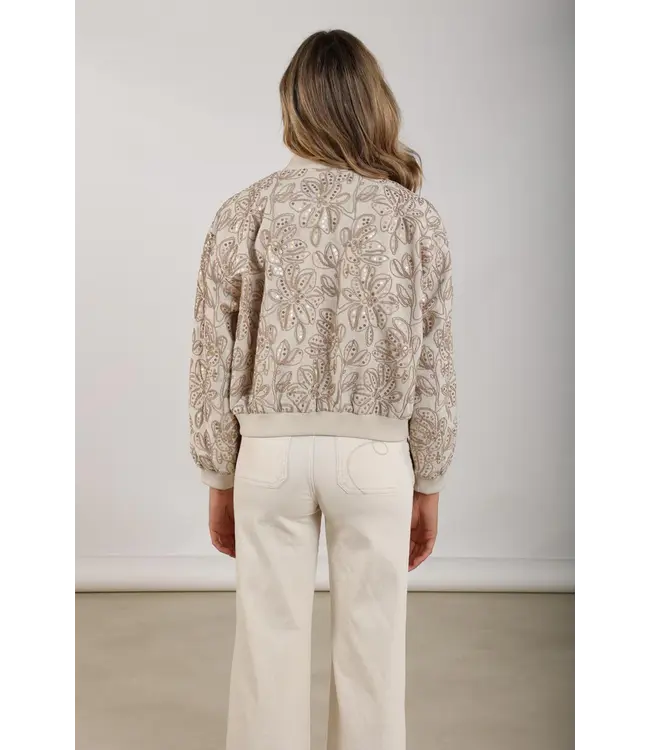 NKS13083-Sand  Ginny Bomber Paillet