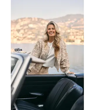 NUKUS NKS13083-Sand  Ginny Bomber Paillet