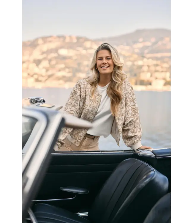 NKS13083-Sand  Ginny Bomber Paillet