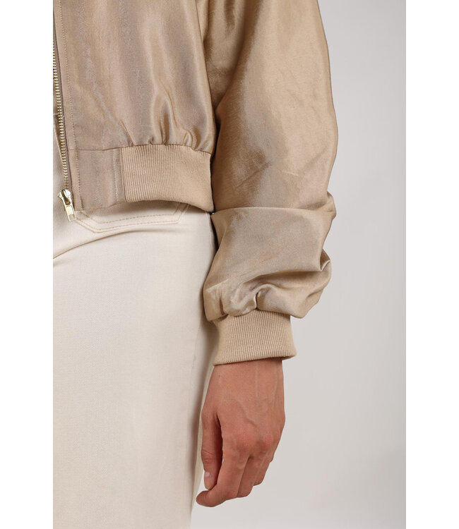NKS13087-Gold  Babette Bomber