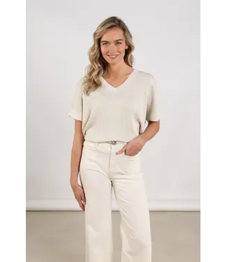 NUKUS NKS01161-Sand  Raya Top Lurex