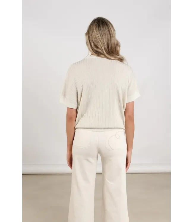 NKS01161-Sand  Raya Top Lurex