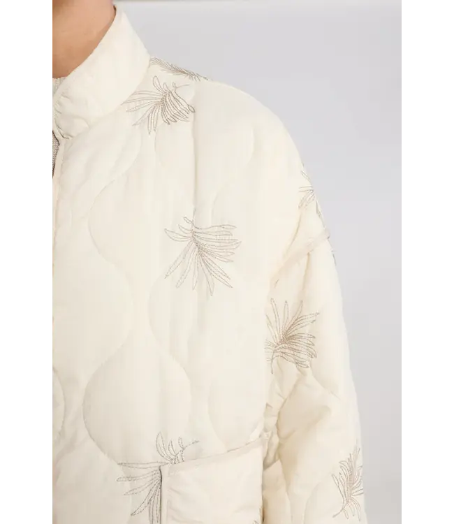 NKS13106-Sand  Jane Jacket Embroidery