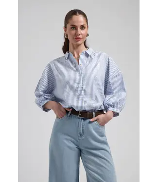 Florez CR0129/BlueStriped  Cath blouse