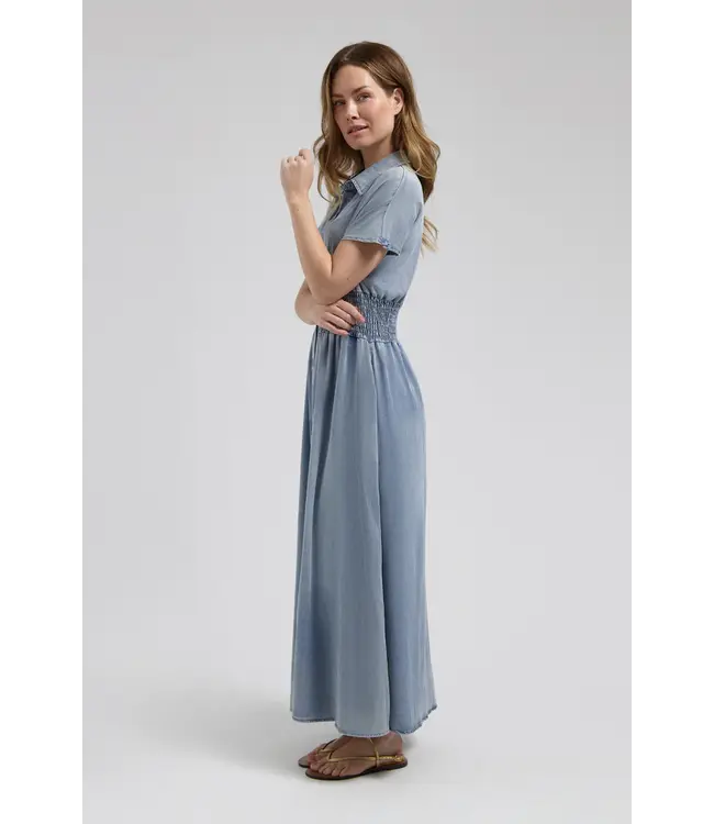 CR0163/LightBlue  Estelle Dress