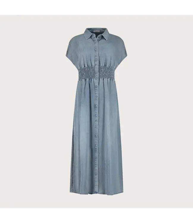 CR0163/LightBlue  Estelle Dress