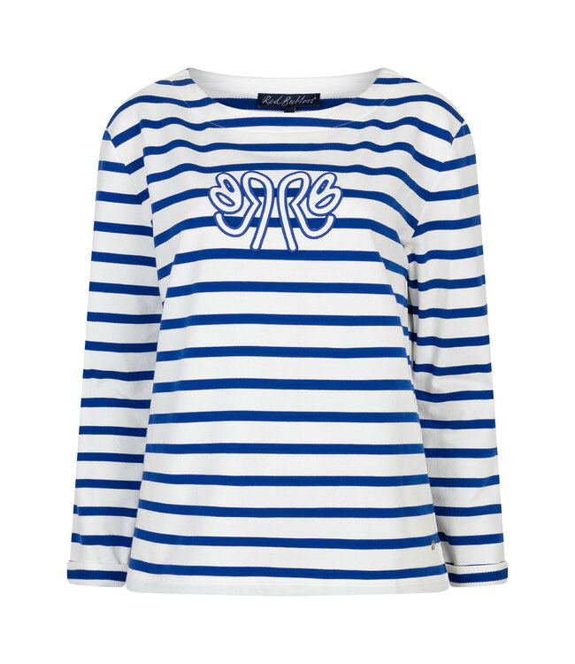SRB4753/cobalt  Terry Stripe & logo