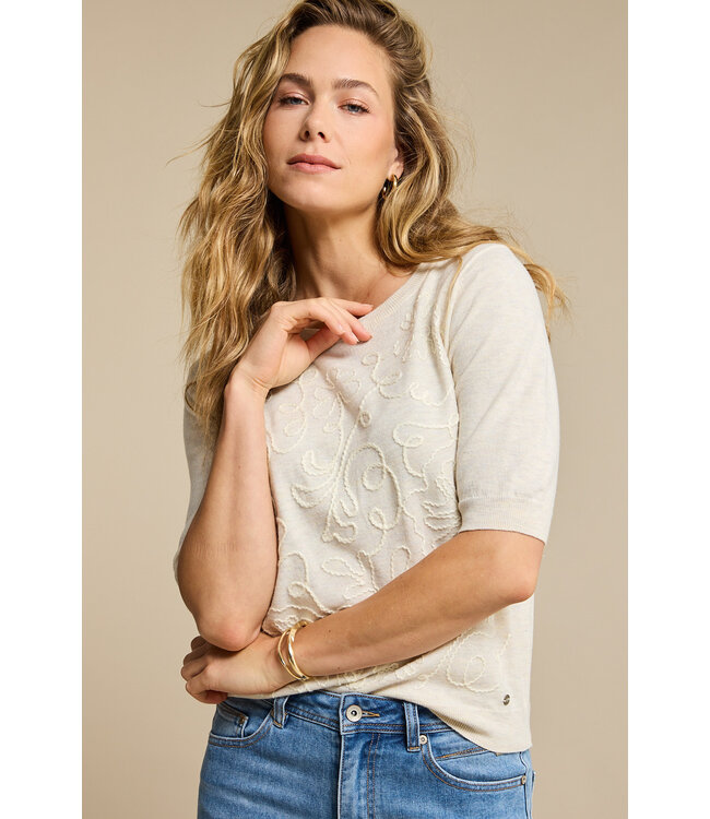 SRB4845/Ecru  Sweet Ribbon