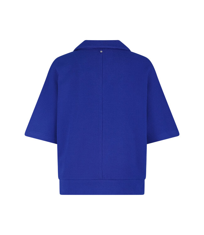 E01-19-401/005080-Ink  Polo Collar Top
