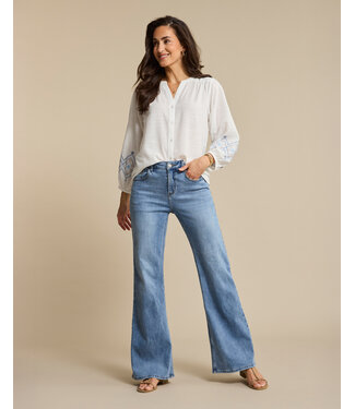 Red Button SRB4842/lightstone-L33  Brielle Flare Denim light stone