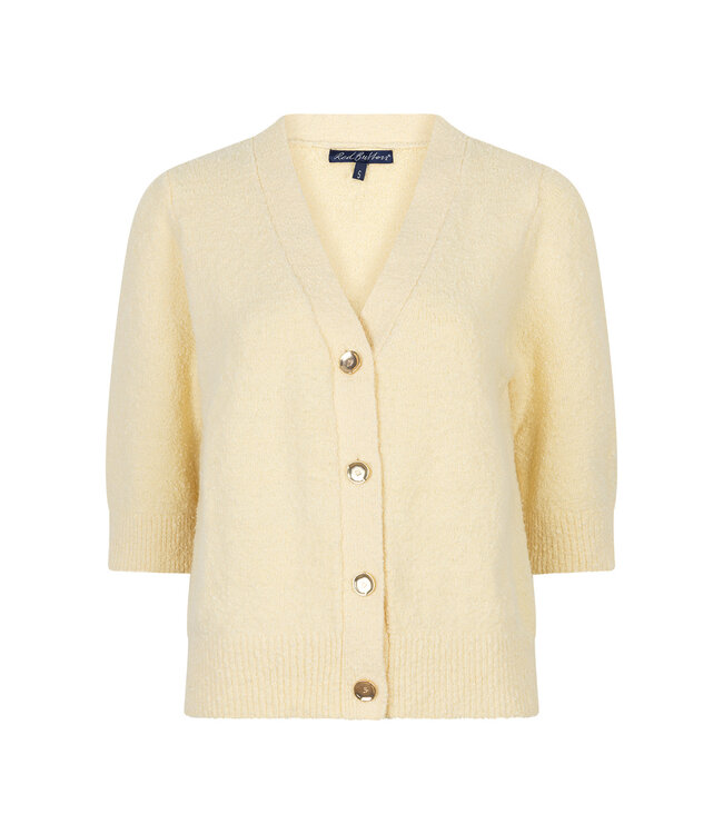 SRB4882/butteryellow  Cardigan Popcorn