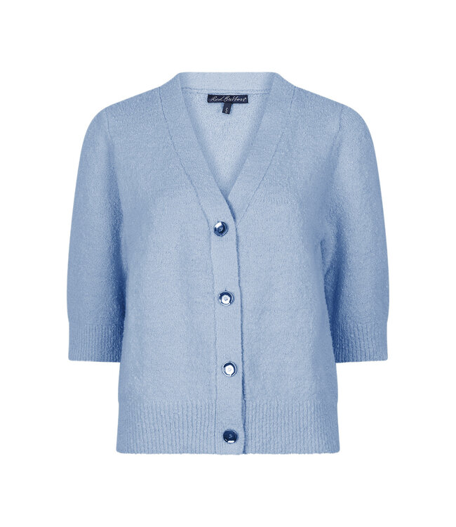 SRB4882/LightBlue  Cardigan Popcorn