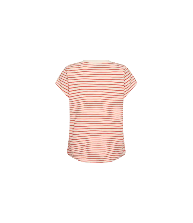 178690/SpicyOrange  MMKala V-SS Stripe Tee