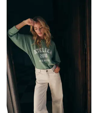 Mos Mosh 177510/TurfGreen  MMNima O-LS  Sweatshirt