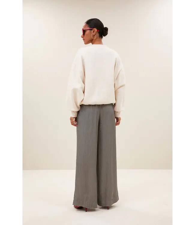 26218903/OysterMelee  bibi lucky patchwork sweater