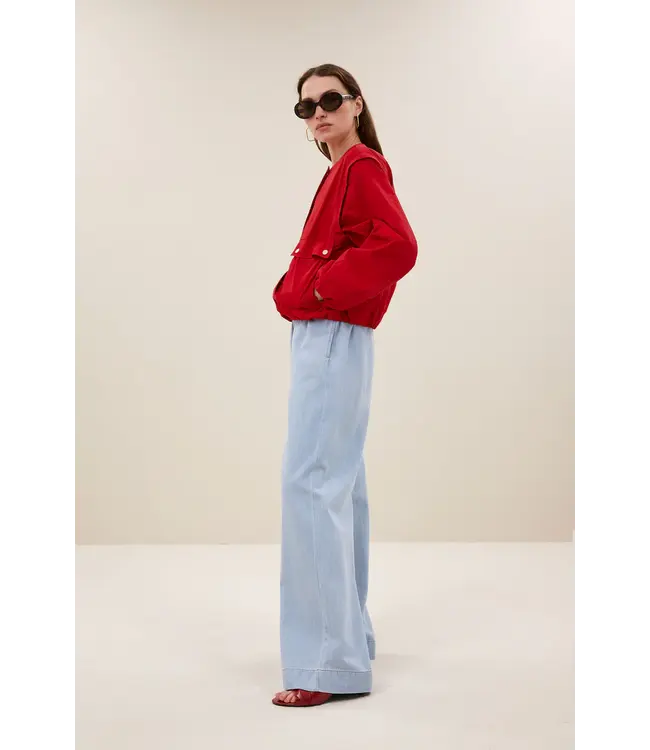 26219010/Red  maggie zip jacket