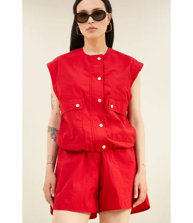 26219010/Red  maggie zip jacket