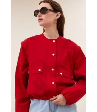 by-bar 26219010/Red  maggie zip jacket