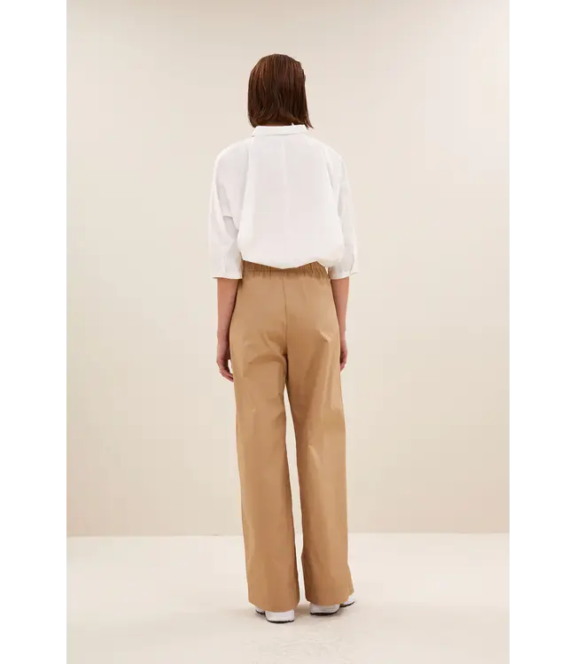 25118032/Camel  benji poplin pants