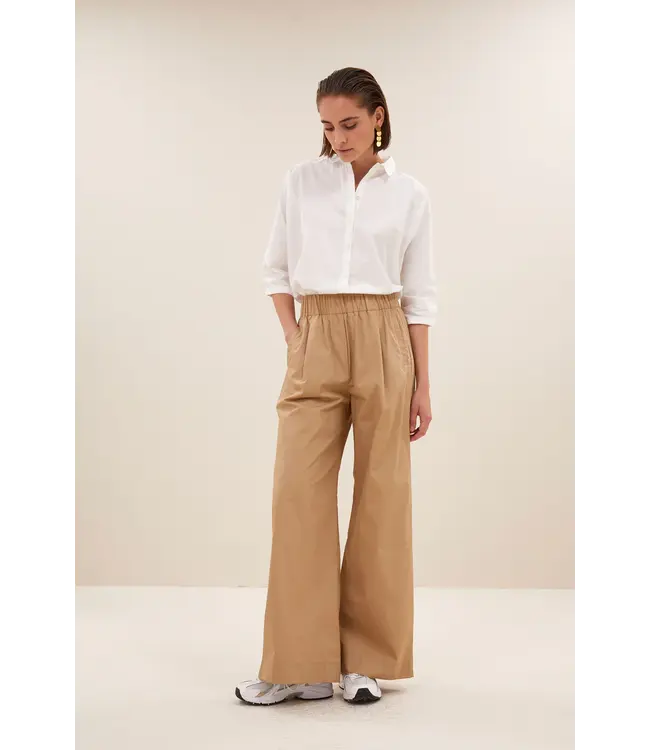 25118032/Camel  benji poplin pants