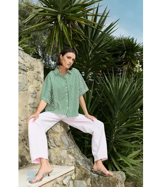 by-bar 26112038/EvergreenStripe  sunny stripe blouse