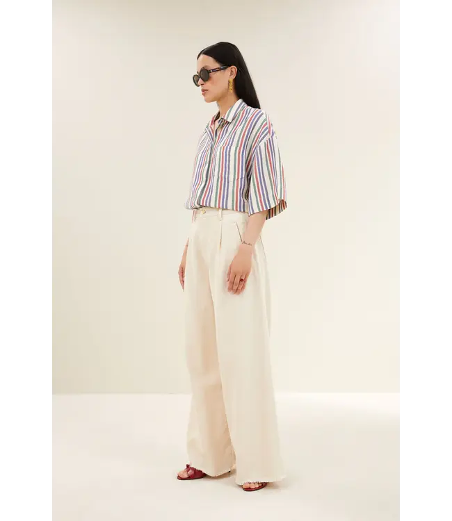 26112059/MultiStripe  pilar multi stripe blouse