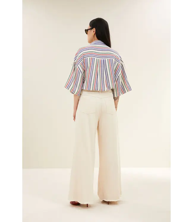 26112059/MultiStripe  pilar multi stripe blouse