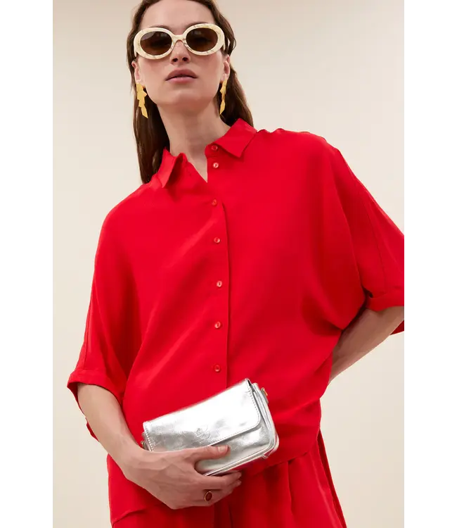 26112071/Lollipop  sunny satin stripe blouse