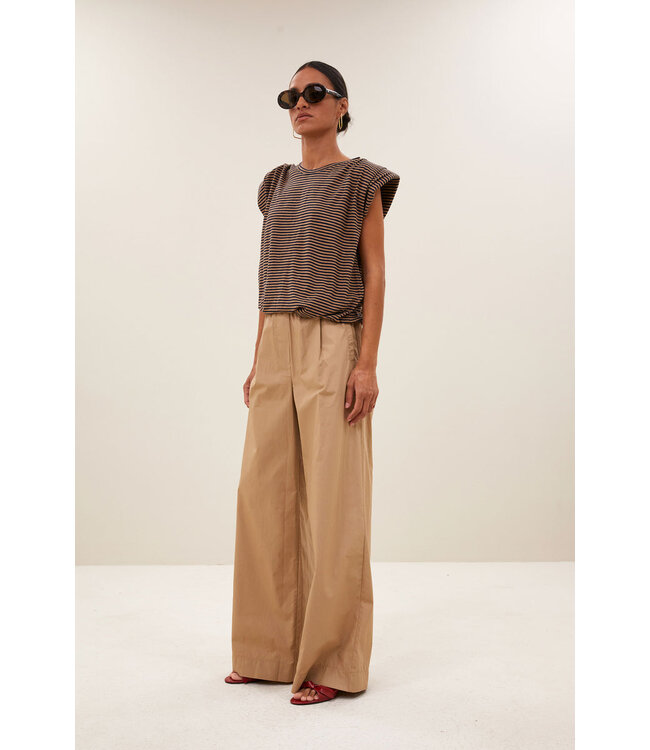 26211008/TanninStripe  nilou stripe top