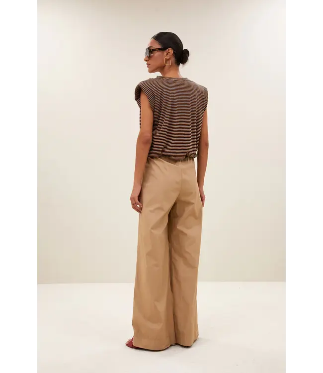 26211008/TanninStripe  nilou stripe top