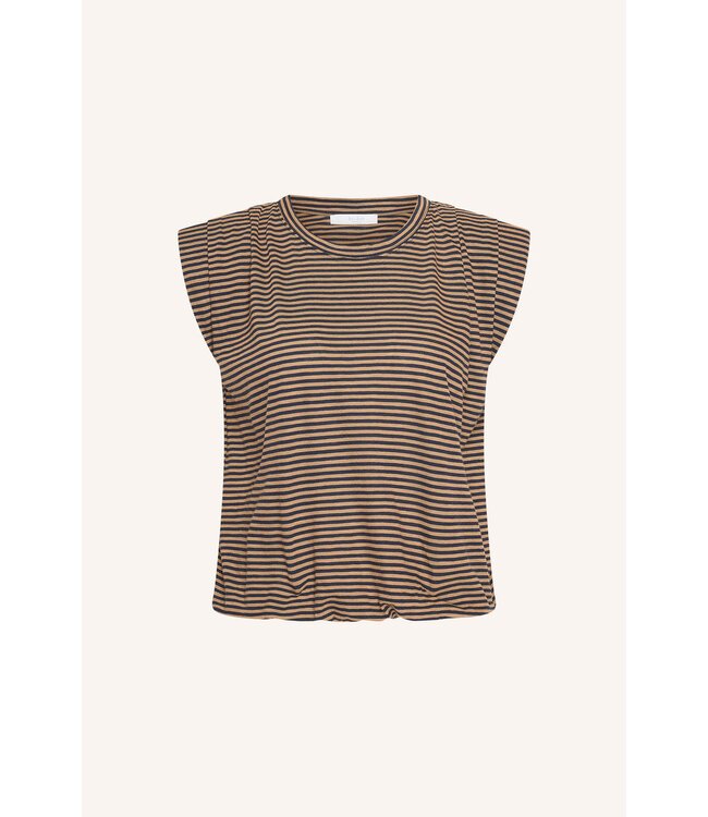 26211008/TanninStripe  nilou stripe top