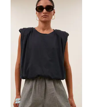 by-bar 26211011/JetBlack  nilou jersey top