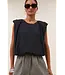 by-bar 26211011/JetBlack  nilou jersey top