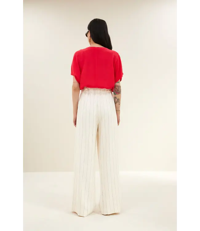 26218035/BlackThinStripe  benji pinstripe pants