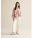 Summum Woman 4s2910-12353/000122-Ivory  Cocoon pant Heritage stretch twill