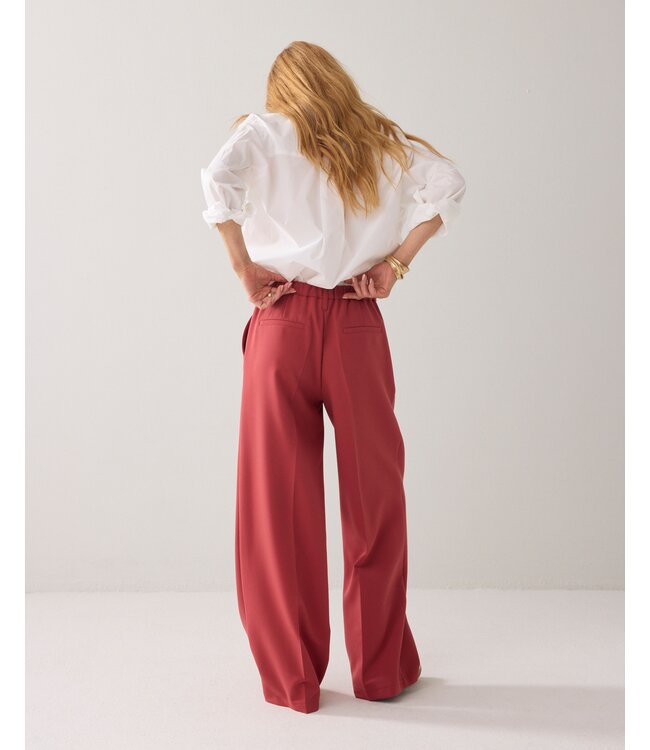 4s2369-11680/000559-Brickred  Trousers Foam uni