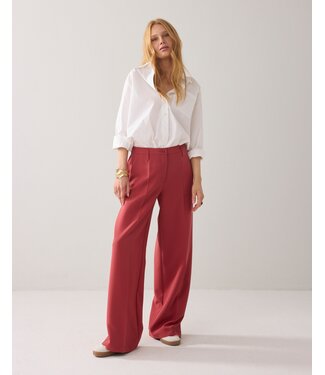 Summum Woman 4s2369-11680/000559-Brickred  Trousers Foam uni