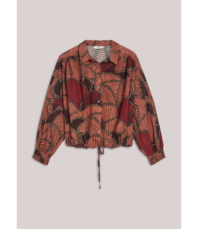 2s3433-12377/000120-Multicolour  Blouse All over print